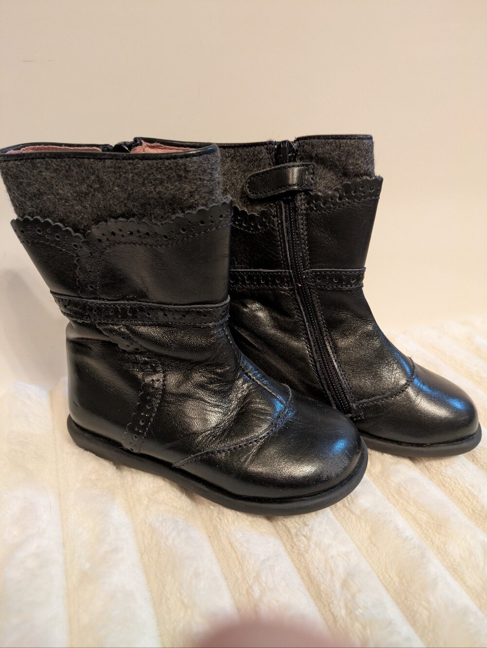 Jacadi Boots Girls 22 Leather